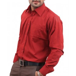 True Red Men Formal Shirt